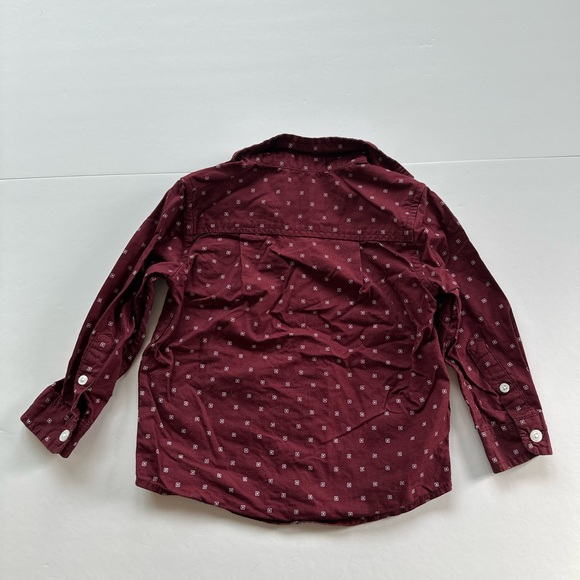4/20$ The Children's Place toddler long sleeve button down size 12-18 months - Picture 5 of 5